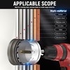 7/8" (22mm) Hole Saw Kit Tungsten Carbide Tip Hole Saw