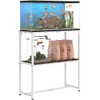 Mondazie 30 Gallon Fish Tank Stand, Upgraded Height Aquarium Stand