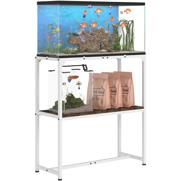 Mondazie 30 Gallon Fish Tank Stand, Upgraded Height Aquarium Stand