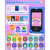 BESTOONE Upgrade Kids Phone Toys for 3 4 5 6
