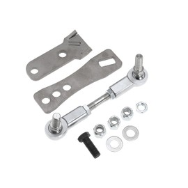Transfer Case Linkage kit Compatible with Jeep for Cherokee XJ for Comanche MJ 1986-2001, Does Not Fit Grand Cherokee (ZJ or WJ), New easy install version Stainless Steel