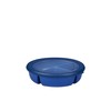 Mepal Cirqula Round Bento Bowl, Multi-Bowl with 3 Compartments, Airtight