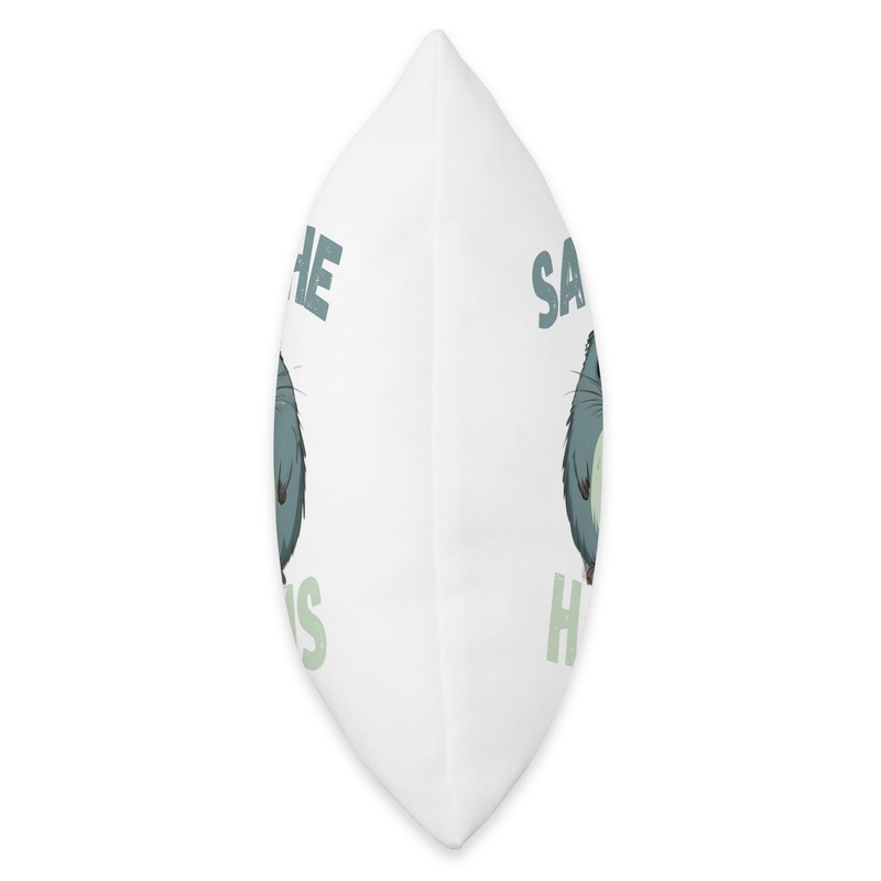 Save the haggis Scottish humour 3 Throw Pillow