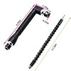 11.7in Flexible Screwdriver Bit Extension Kit - 10pc Set with