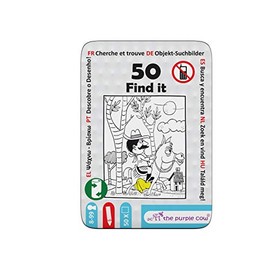 The Purple Cow – Find it from The “50” Toys and Games Series - STEM Games for on The Go – 50" Spot The Hidden Object Booklet for Kids Aged 8+. Ideal Present for Boys and Girls.