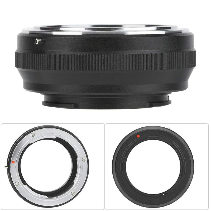 Alloy Black Fotga Konica Nex Lens Adapter Converter for Konica