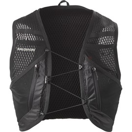 Salomon Active Skin 12 Compatible with Flasks Unisex Running Hydration Vest Hiking Trail, 12L, Easy Hydration, Precision Fit, and Optimised Storage