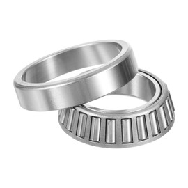 sourcing map JL69349/JL69310 Tapered Roller Bearing Cone and Cup, 1.496" Bore x 2.49" OD x 0.6693" Thick, Chrome Steel Taper Bearing Set
