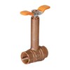 Midline Valve 75564 Premium Brass Ball Valve, Long Bonnet with