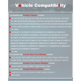 Amblee 12V Electric Fuel Pump Compatible with Kubota ZD18 ZD21 ZD28 BX24 BX25 BX2350 BX2360 BX2370 BX2380 BX2200 BX2660 Replacement for RC601-51352 RC601-51350 R1401-51350 R1401-51352, Black