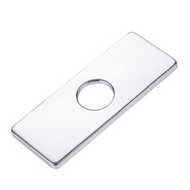 6" Hole Cover Deck for Kitchen Sink Hole Cover and Bathroom Faucet Stainless Steel Replacement 3 Hole Eye Cover Plate