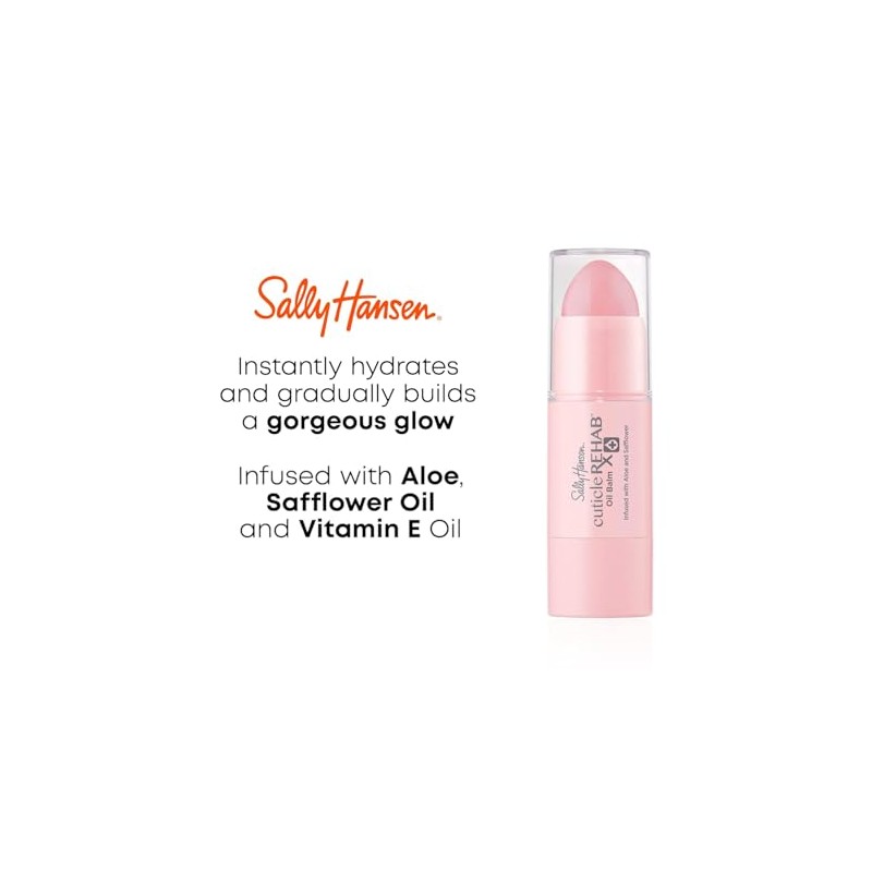 Sally Hansen Cuticle Rehab Oil Balm Women 0.21 oz