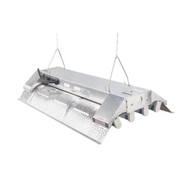 Durolux T5 Grow Light - 2 FT 4 Lamps - DL824 HO Fluorescent Hydroponic Fixture Seeding Colon Veg Growing Daisy Chain with Bulbs