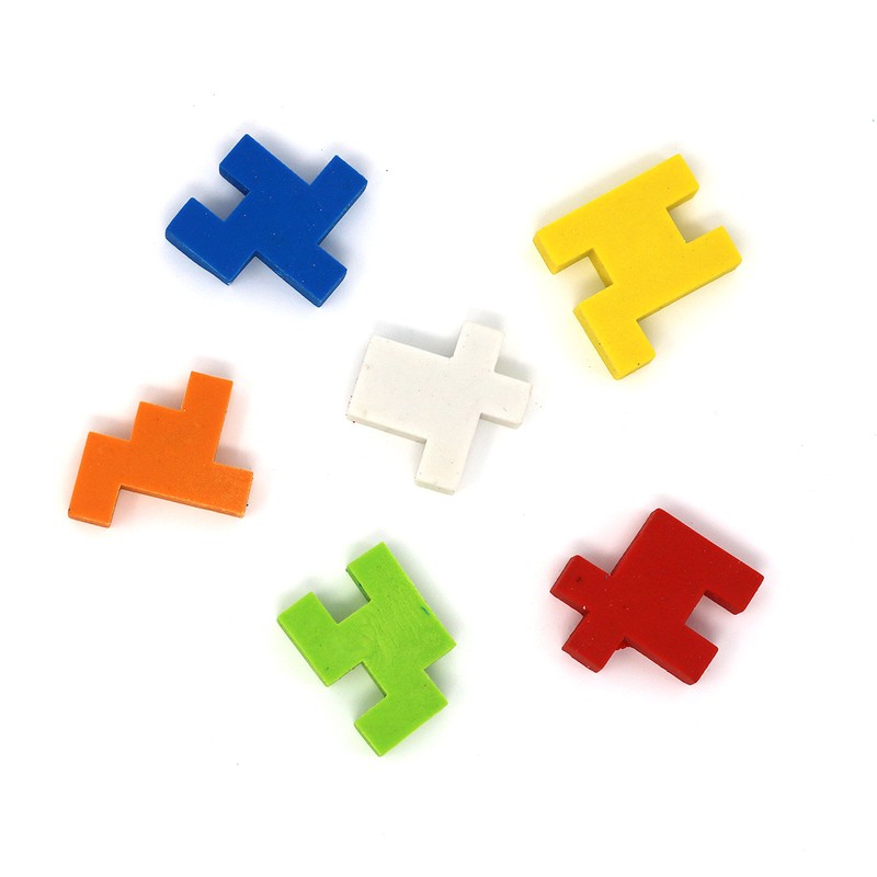Big Mo's Toys Puzzle Erasers - Individually Wrapped Goody Bag
