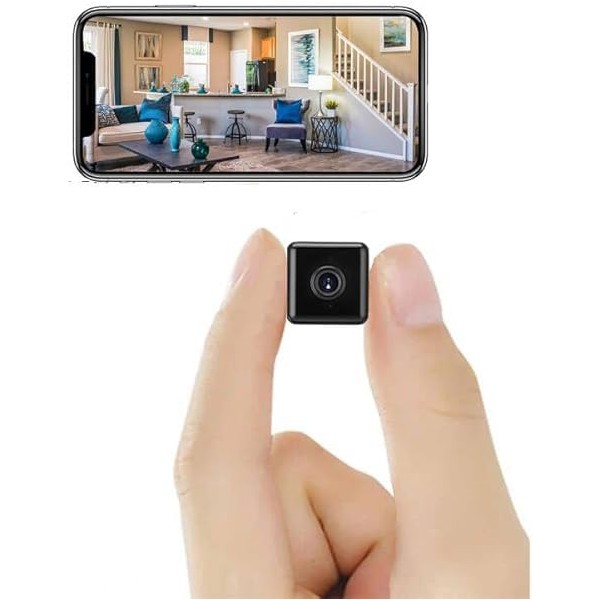 Mini Wireless Indoor Camera WiFi Home Security Small Outdoor Pet
