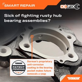 Dorman 686-407 Patent Pending Front Driver Side Knuckle Compatible with Select Ford Models (OE FIX)