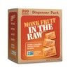 Monk Fruit In The Raw Sweetener Packets, 200 Ct, Keto