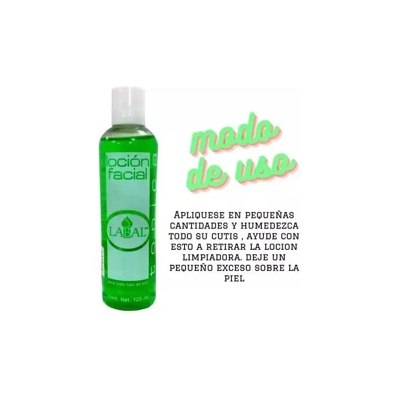 Tónico Facial Labal con Extractos Naturales para Todo Tipo de