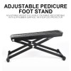 siyuwuro Pedicure Foot Rest Kit 6 Adjustable Heights Foot Stand