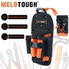 MELOTOUGH 7-Pocket Technician Pouch-Small Pocket Tool Belt Pouch with Belt