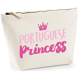 Hippowarehouse Portuguese princess printed make up cosmetic wash bag 18x19x9cm