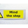 Mind the Step Warning Sticker Waterproof Outdoor Vinyl Sticker 150