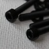 50 x Black Nylon Allen Bolts, M3 x 20mm, Plastic