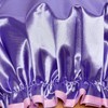 Bodylife Shower Cap Reusable Bath Cap Dual layered Waterproof Purple