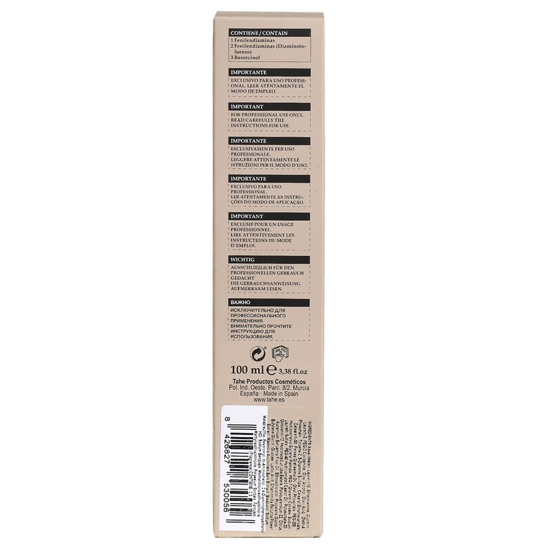 Tahe Organic Care Permanent Dye Hair Colour, No.03 Dark Brown,