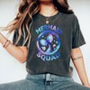 SUPERDANT 4 PCS Little Mermaid Squad Heat Transfer Stickers Blue