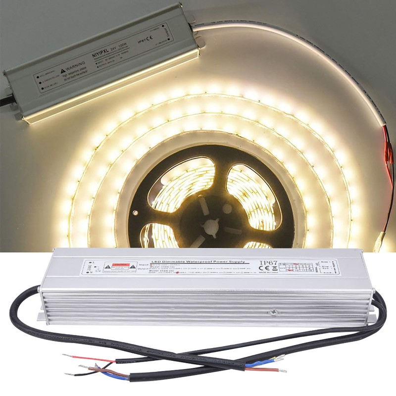 Dimmable Power Supply LED IP67 Waterproof Input AC220‑240V(50/60Hz) Onput 24V