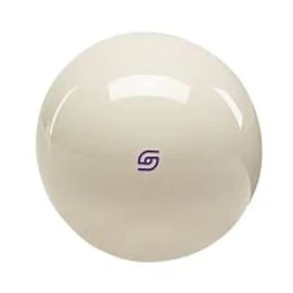 Aramith Magnetic Pool Cue Ball Phenolic Billiard Ball for Coin Operated Billiards Tables (Tournament Purple Logo)
