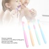 4pcs Three Sided Toothbrush Soft Bristles Three Head Teeth Cleaner