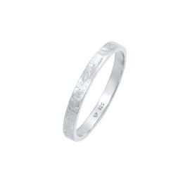Elli Women's Ring Partner Basic Organic Look in 925 Sterling Silver
