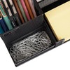 Mind Reader Network Collection Desk Organizer with 3 Compartments, Pen