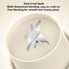 Blender Cup Beige 300ml 1500mAh USB Rechargeable Cordless 22000rpm Smoothie