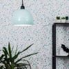 MiniSun - Mini Retro Gloss Pale Blue Arco Style Dome