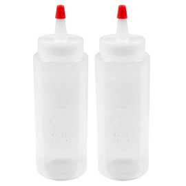 Wilton 1904-1166 2 Pack Mini Melting Bottle, White, 5.1 x 5.1 x 15.2 cm