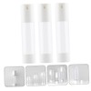 Healeved 3Pcs Portable Frosted Vacuum Cosmetic Bottles Travel Sub Bottles