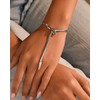 UOOANUO 14K Gold Plated Stainless Steel Snake Bracelet for Women