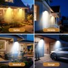 vighep 24 W LED Spotlight with Motion Sensor Outdoor, IP65