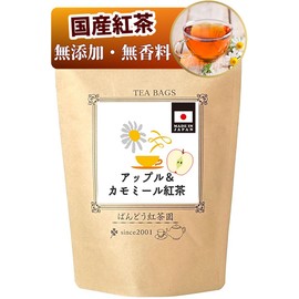 Bando Tea Apple & Chamomile Tea 30 Tea Bag Included (0.09 oz (2.5 g) x 30 TB)