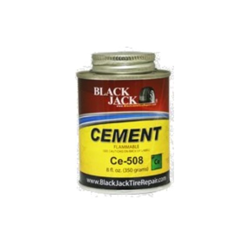 Black Jack Tire Repair - Flammable Cement 8 Oz Can