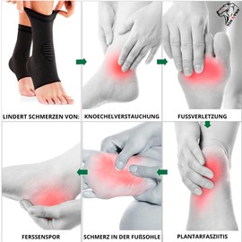 NEO X-PRO Ankle Brace for Sprains, Stabilises the Ankle, Prevents Kinking, Provides Support and Compression, Facilitates Injury Recovery, Comfortable and Easy to Put On