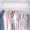 IEOKE Velvet Hangers, 50 Pack No Shoulder Bumps Ultra Thin
