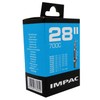Impac Unisex's SV28 Inner Tube, Black, 700 x 47c-40mm Valve