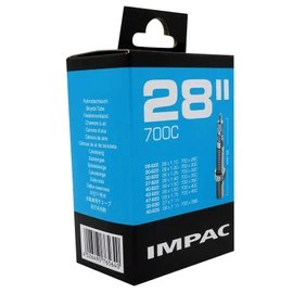 Impac Unisex's SV28 Inner Tube, Black, 700 x 47c-40mm Valve