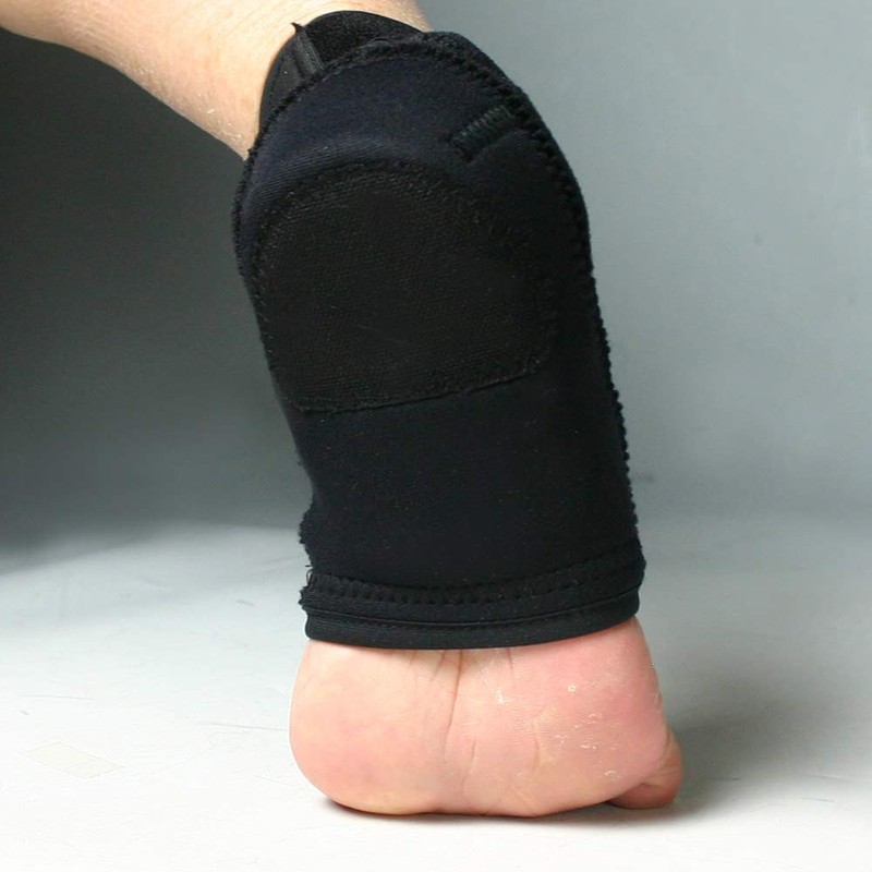 Kendoya W Guard Heel Canvas Black Kendo Double Guard Heel