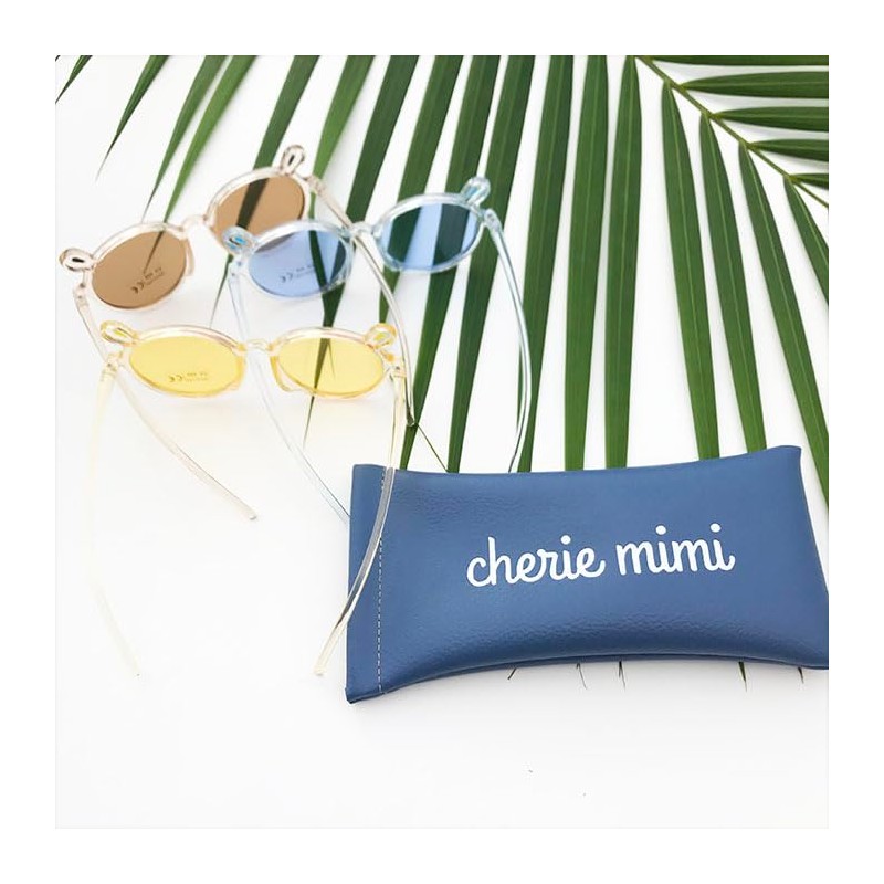 Sheri Mimi 521293007 Baby Sunglasses, With Case, Chibi Ears, UV400,