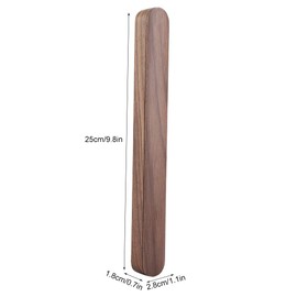 Portable Black Walnut Wooden Chopstick Box Set,Reusable Chopsticks, Eco Friendly Wooden Chopsticks Set, Suitable for School Office Camping Picnic Lunch, Wooden Chopsticks Set Chopsticks with Case